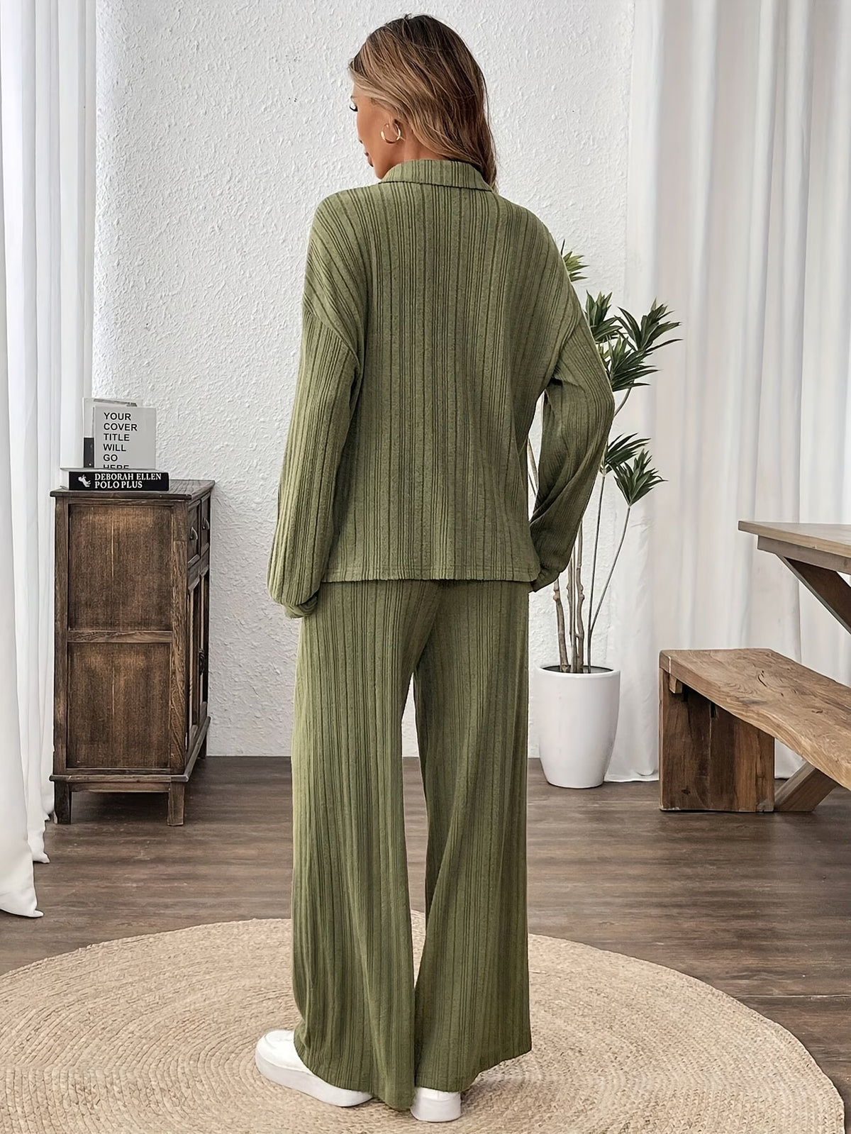 Completo ambra a due pezzi